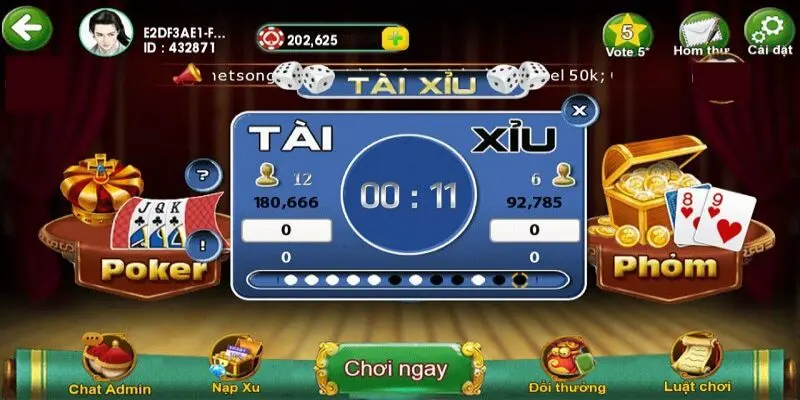 88VV là điểm đến hợp lý để chơi tài xỉu chẵn lẻ
