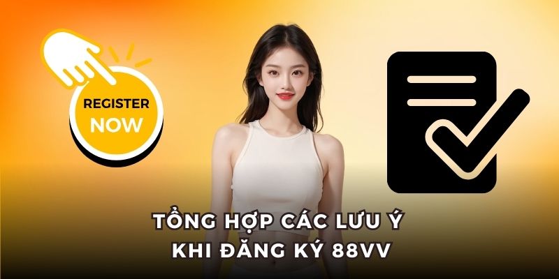 Tổng hợp các lưu ý khi đăng ký 88VV